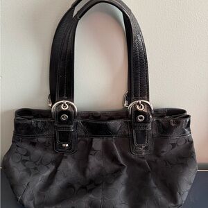 Coach Black Shoulder Bag